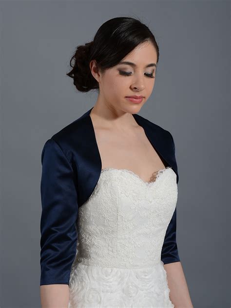 navy bolero jacket for wedding.